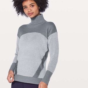 Lululemon Warm and Restore Mockneck Sweater